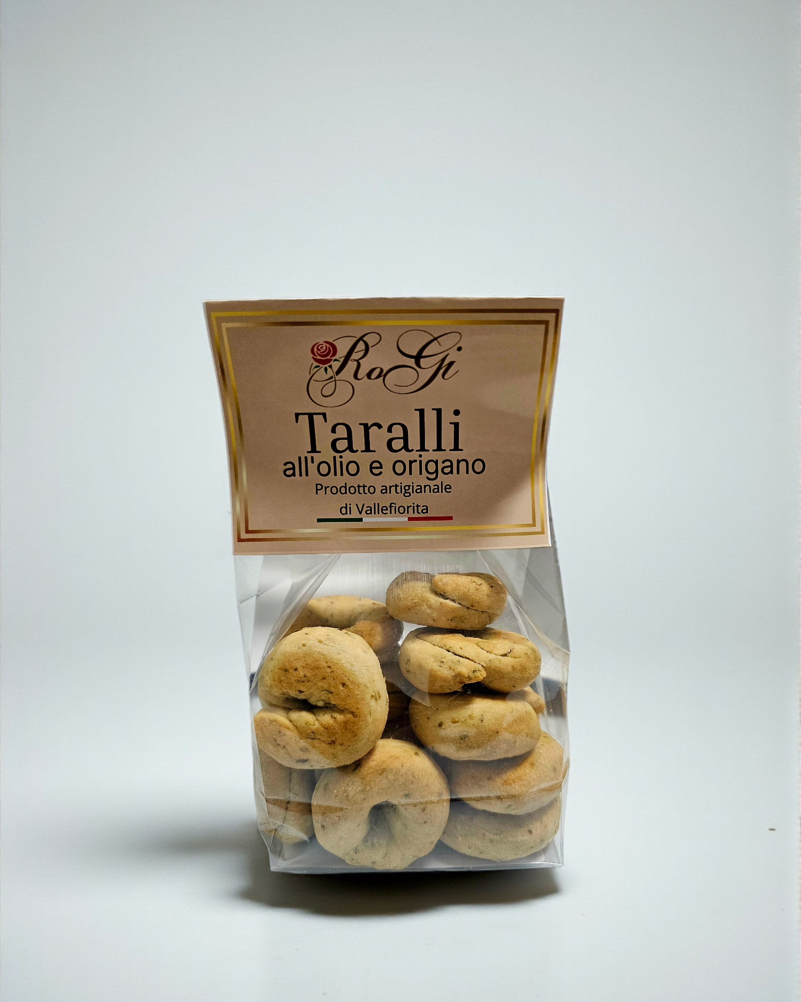 Taralli all'olio d'oliva e origano