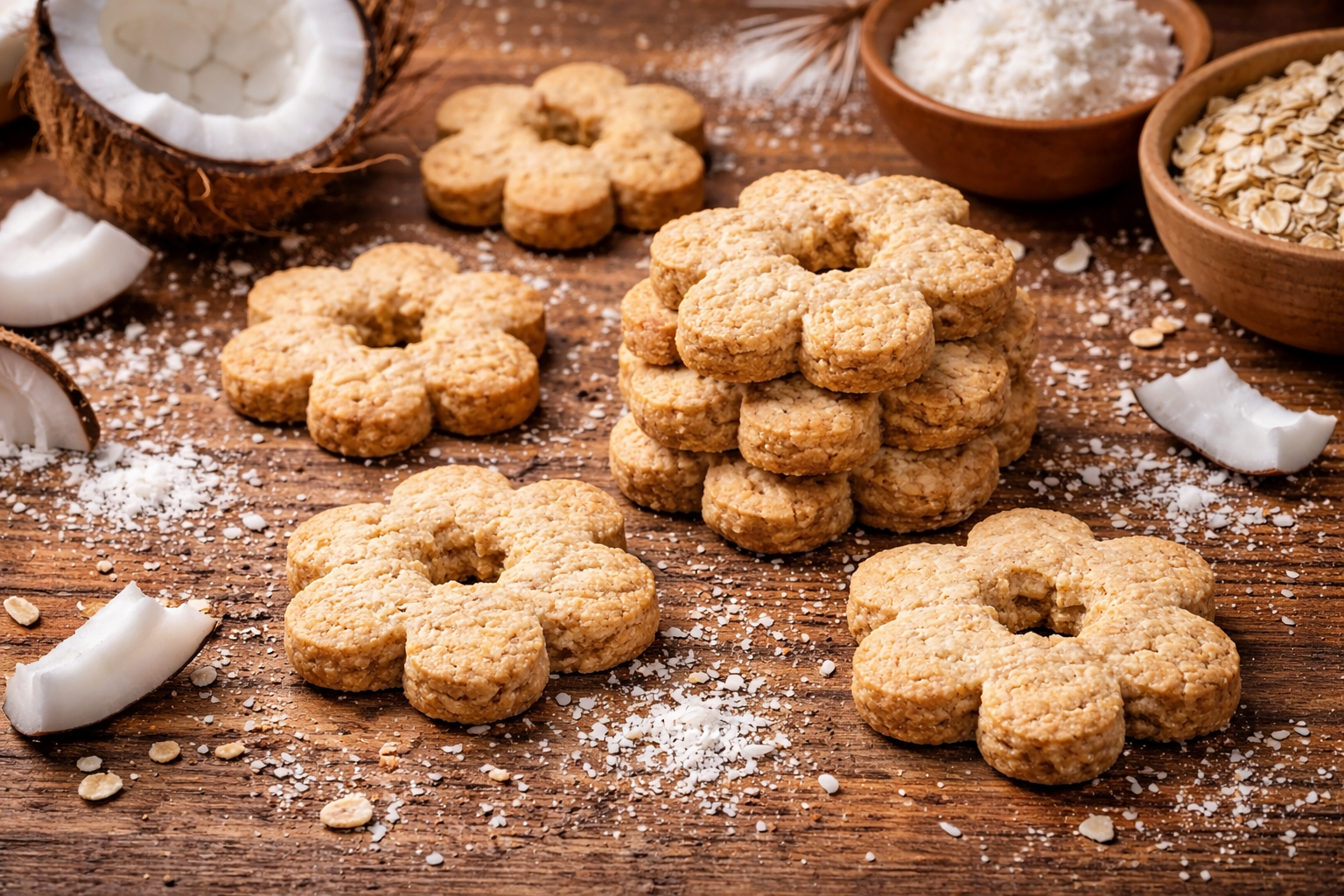 Frollini integrali al cocco