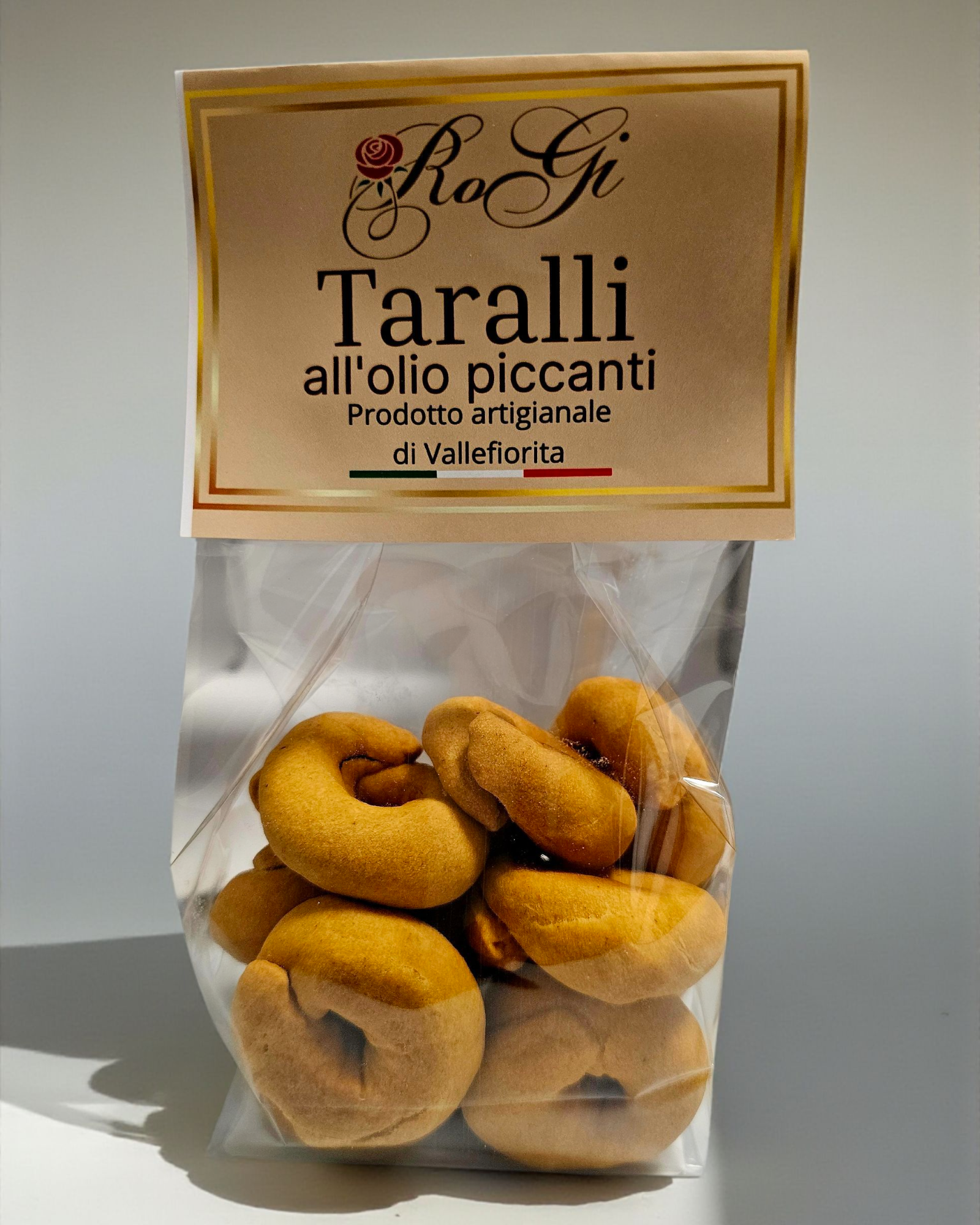 Taralli piccanti all'olio d'oliva